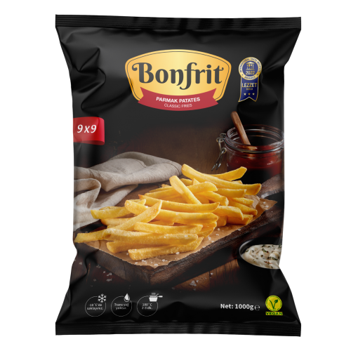 BONFRİT 9X9 PARMAK PATATES 1 KG BONFRİT 9X9 PARMAK PATATES 1 KG