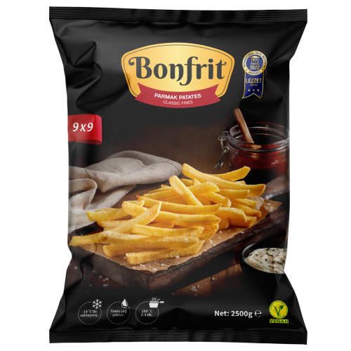 Bonfrit 9x9 Parmak Patates 2,5 Kg