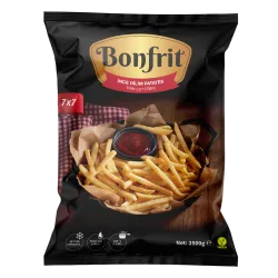 Bonfrit 7x7 İnce Parmak Patates 2,5 Kg
